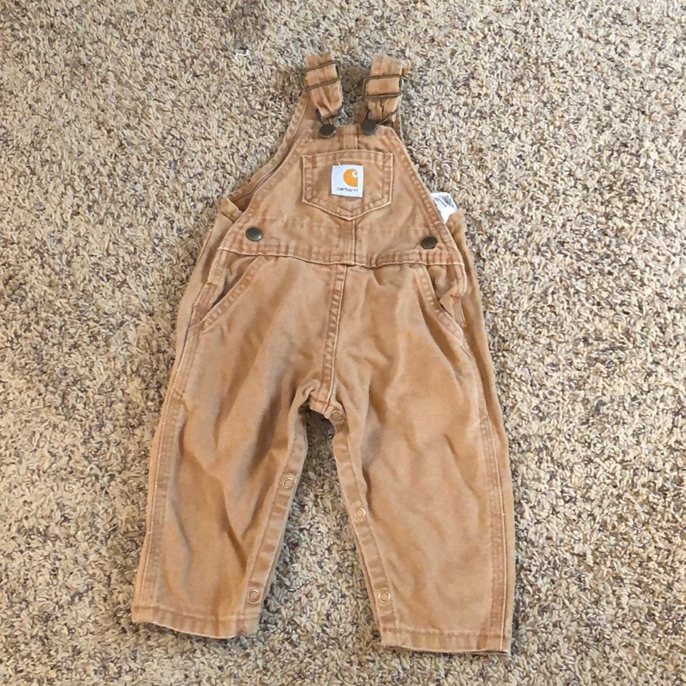Carhartt bib & flannel bundle